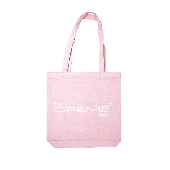 NWT Creme Shop Pink Emotional Baggage Tote Bag - Picture 1 of 4